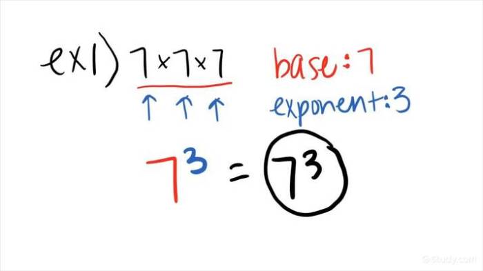 Rewrite using a single exponent.