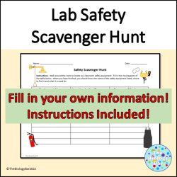 Lab safety scavenger hunt answer key