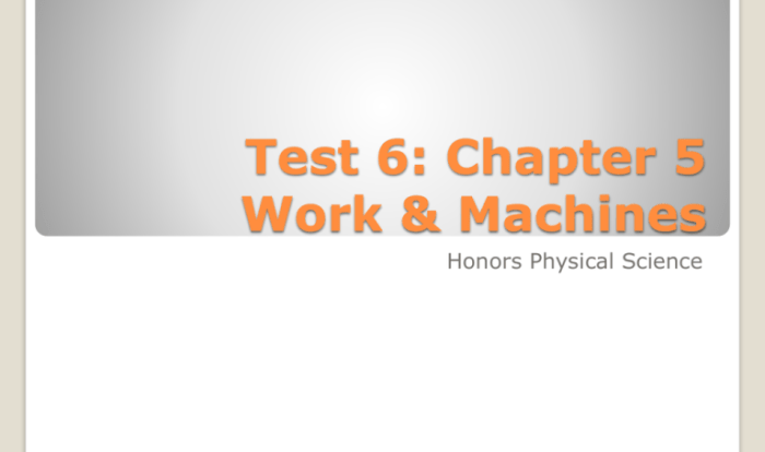 Section 14.2 work and machines answer key